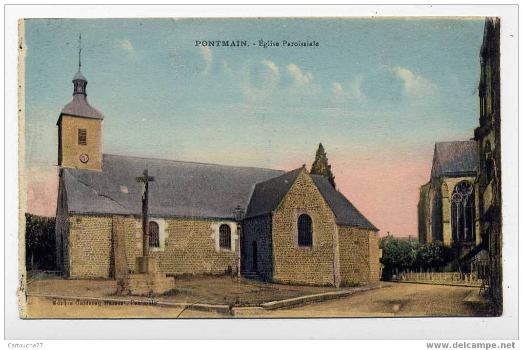 J5 - PONTMAIN - église Paroissiale - Pontmain