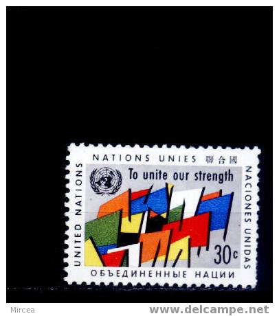 C1169 - Nations Unies 1961 - Yv.no.88 Neuf** - Ongebruikt