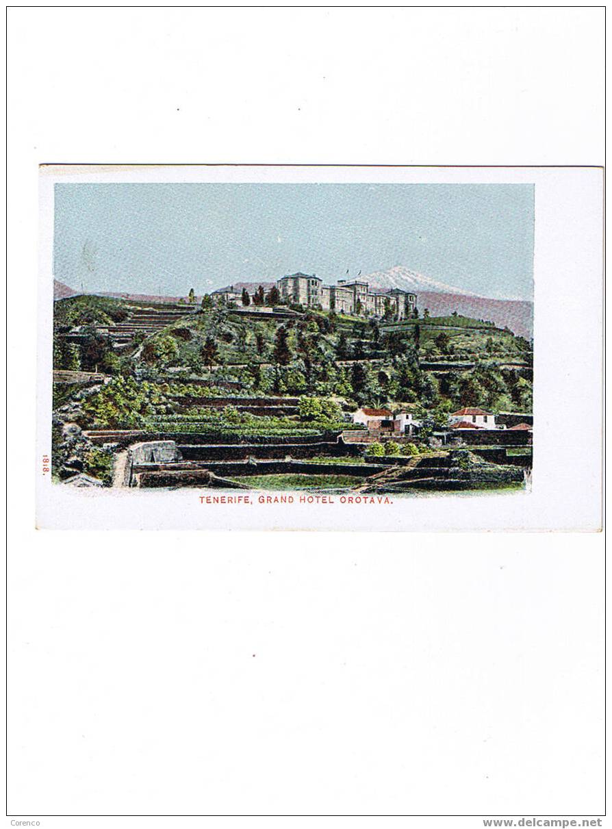 TENERIFE    C 38  Grand Hotel Orotava - La Palma
