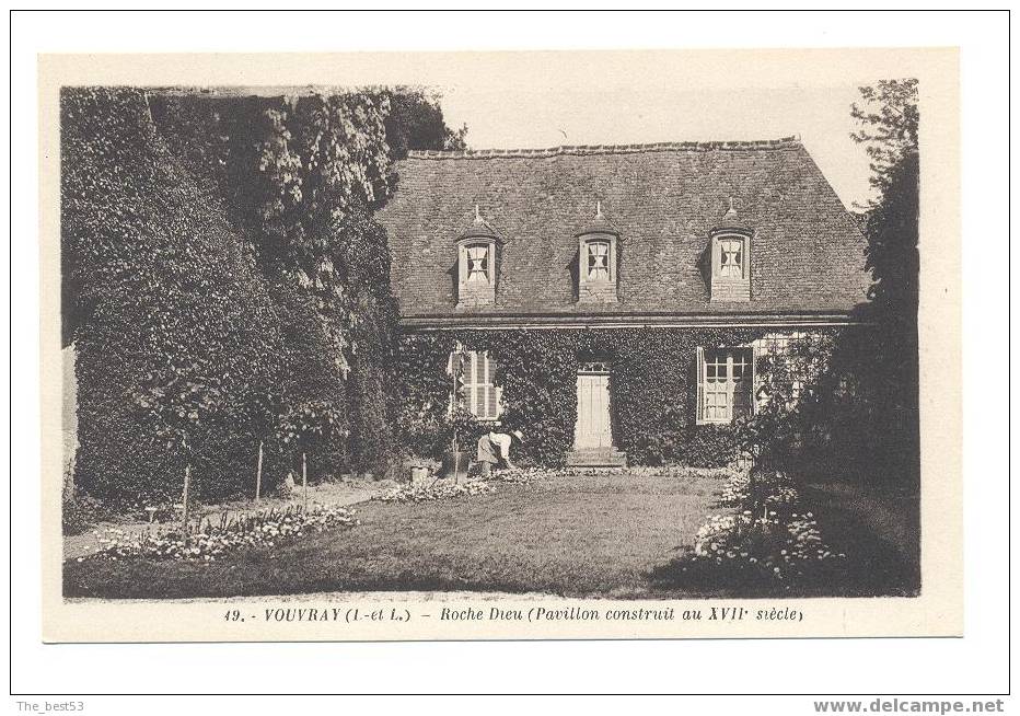 19 - Vouvray -  Roche Dieu  (Pavillon Construit Au XVIII èm Siècle) - Vouvray