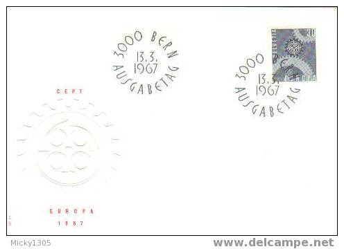 Schweiz / Switzerland FDC 13.3.1967 (L159) - 1967