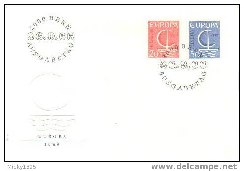 Schweiz / Switzerland FDC 26.9.1966 (L164) - 1966