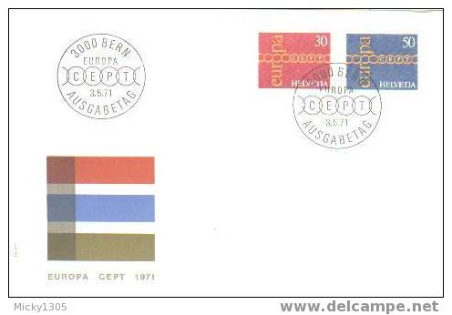 Schweiz / Switzerland FDC 3.5.1971 (L166) - 1971