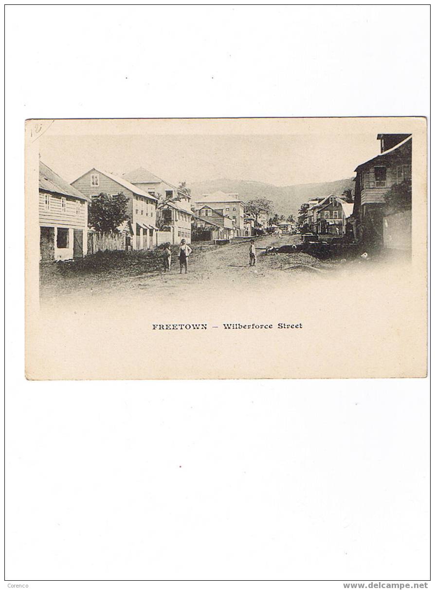 FREETOWN    C 25  Wilberforce Street  Non écrite Dos Non Séparé 1904 - Sierra Leone