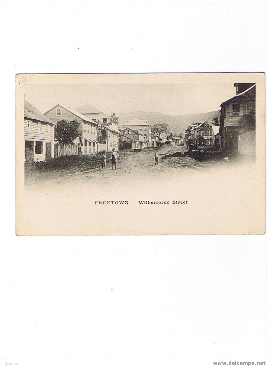 FREETOWN    C 25  Wilberforce Street  Non écrite Dos Non Séparé 1904 - Sierra Leona