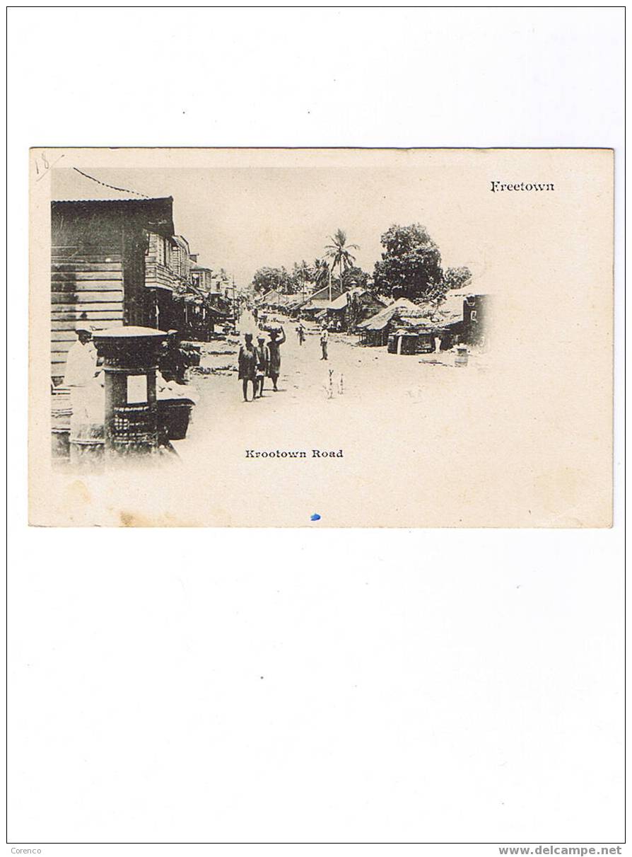 FREETOWN    C 30  Krotown Road  Non écrite Dos Non Séparé 1904 - Sierra Leona