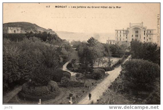 MORGAT Les Jardins Du Grand Hotel De La Mer. - Morgat