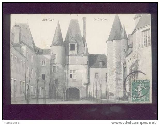 008914 Aubigny Le Château Pas D'édit. - Aubigny Sur Nere