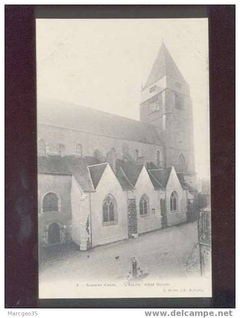 008917 Aubigny L´église Côté Ouest édit.millet N°6 Belle Carte Précurseur - Aubigny Sur Nere