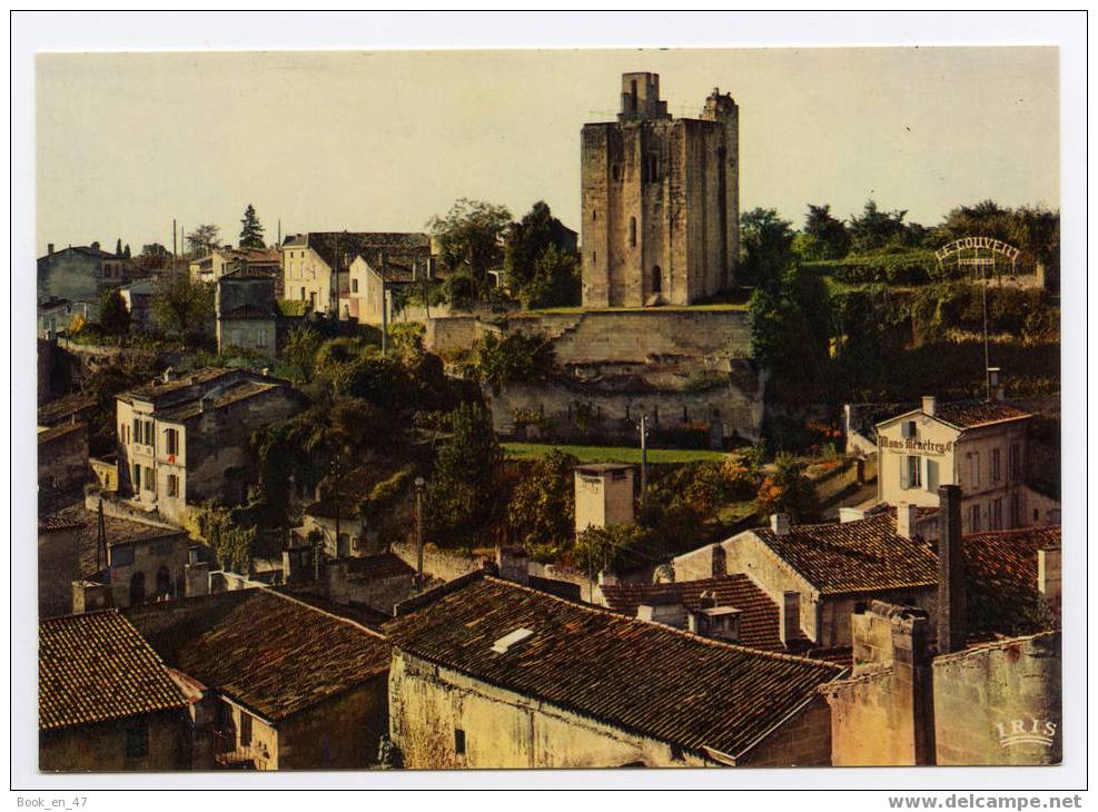 {19789} 33 Gironde Saint Emilion , Vue Générale Et Le Donjon Du Château Du Roi - Saint-Emilion