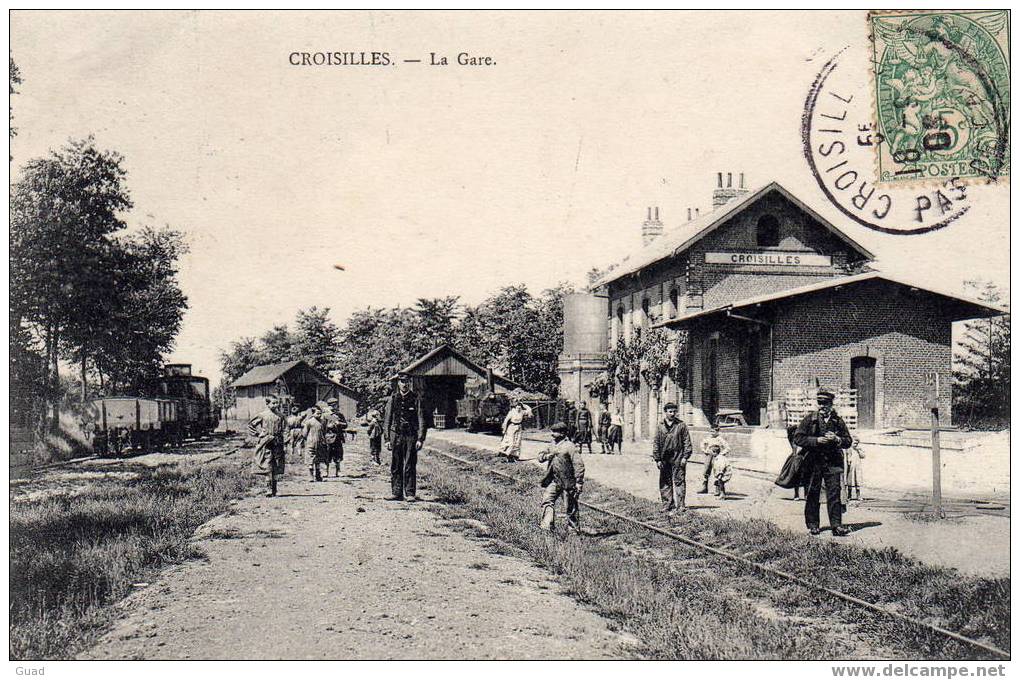 CROISILLES - LA GARE - Croisilles