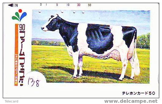 COW VACA VACHE KUH KOE MUCCA On Phonecard (138) - Vacas