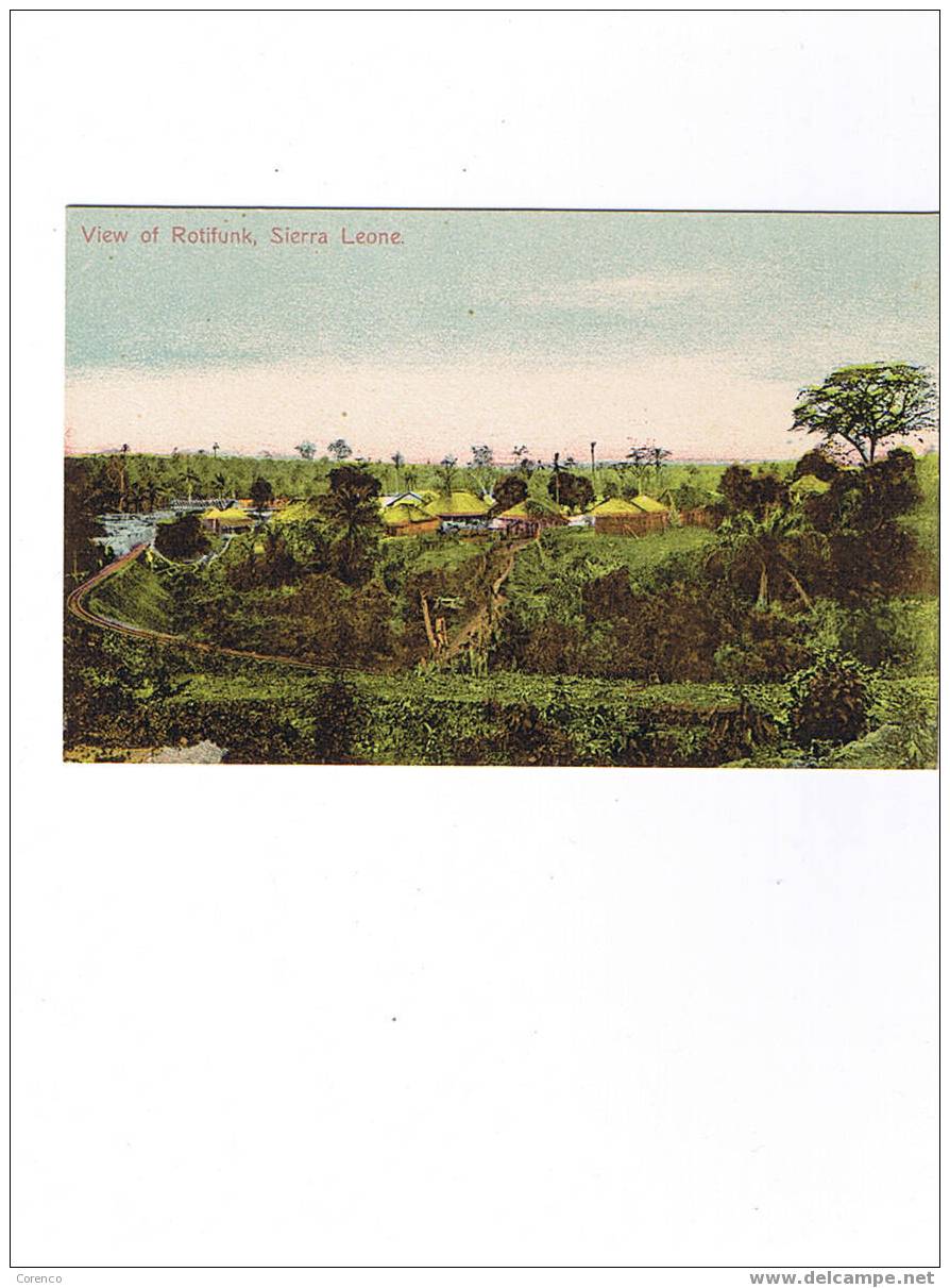 FREETOWN   C 51  View Of Rotifunk - Sierra Leone