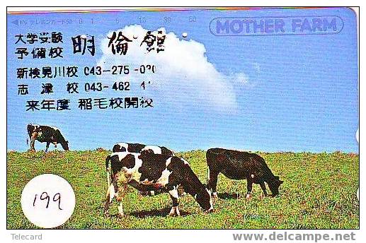 COW VACA VACHE KUH KOE MUCCA On Phonecard (199) - Vacas