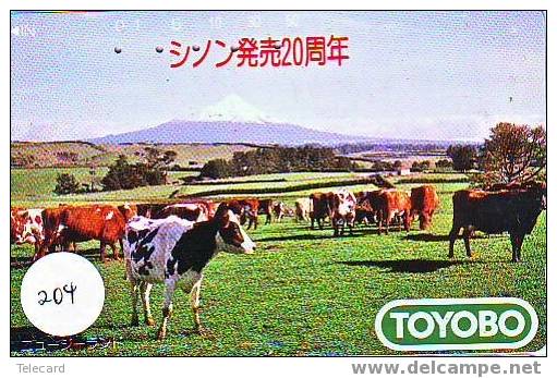 VACHE KUH COW KOE VACA MUCCA Telecarte (204) - Cows