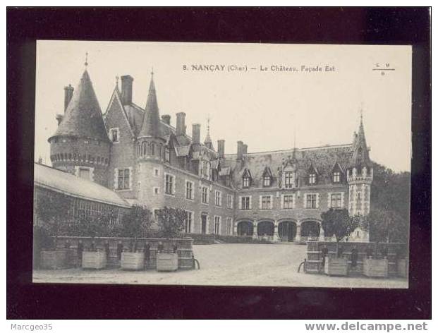 008997 Nançay Le Château Façade Est édit.E.M.B. N°8 - Nançay