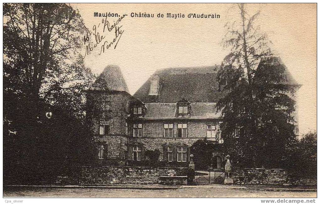 64 MAULEON Chateau De Maytie Audurain, Ed ?, 1907 - Mauleon Licharre