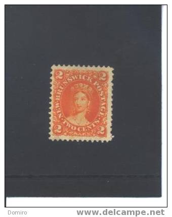 Nouveau-Brunswick N°5 (*) NO GUM   Cote Y/T:  25.00 € - Unused Stamps