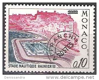 Monaco 1964 Michel 795 O Cote (2008) 1.00 Euro Stade Nautique Rainier III - Used Stamps