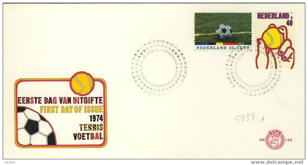 5939 FDC  P.B. - Tennis