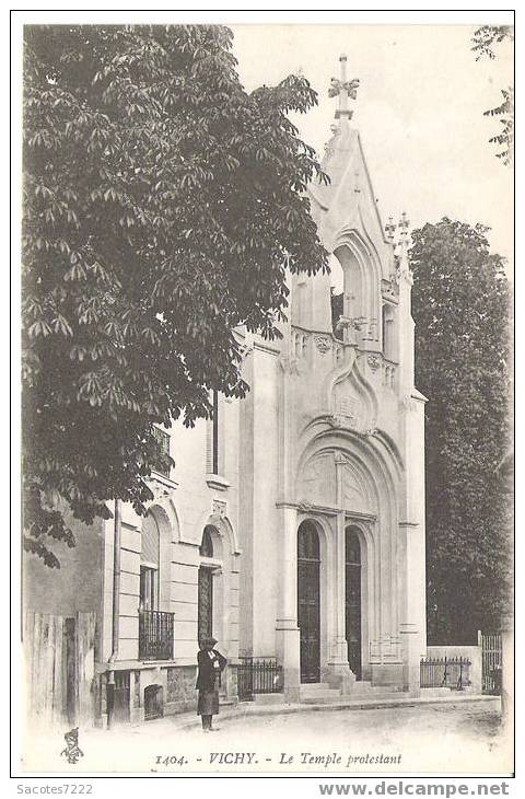 VICHY   LE TEMPLE  PROTESTANT - Sonstige & Ohne Zuordnung