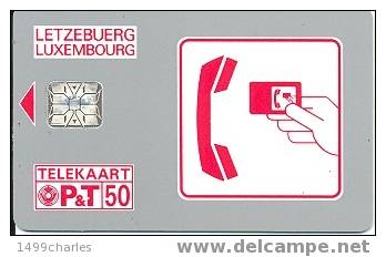 BELLE TELECARTE Puce SC6 - Luxembourg