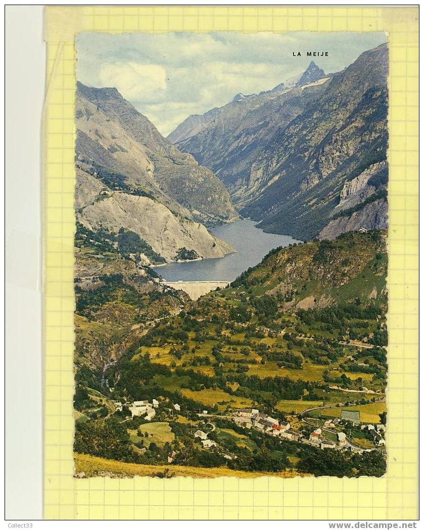 38 - Le Freney-d'Oisans - Vue Générale, Barrage De Chambon Et Massif De La Meije - CPSM Non Voyagé - Ed Cellard N° 8511 - Bourg-d'Oisans