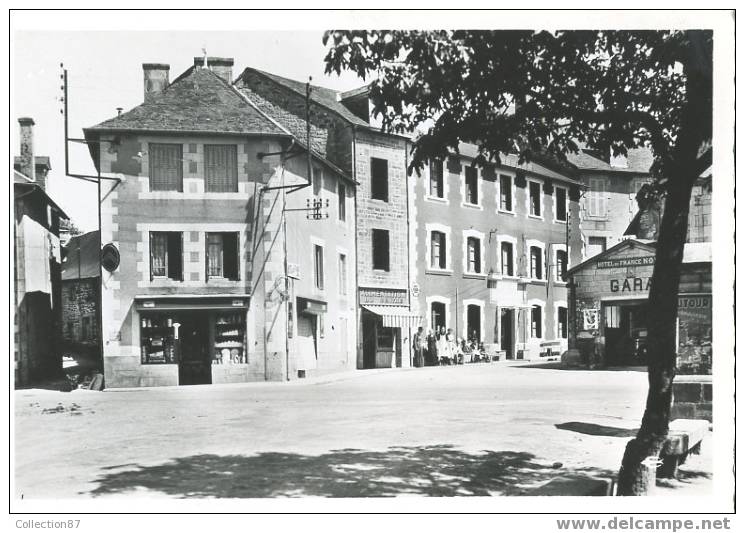 19 - CORREZE - TREIGNAC - HOTEL De FRANCE  NONY Avec Son GARAGE - EDITION THEOJAC 4563 - Treignac