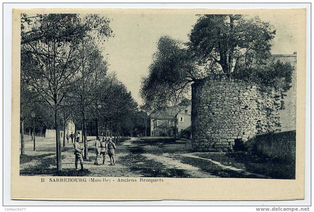 J7 - SARREBOURG - Anciens Remparts - Sarrebourg