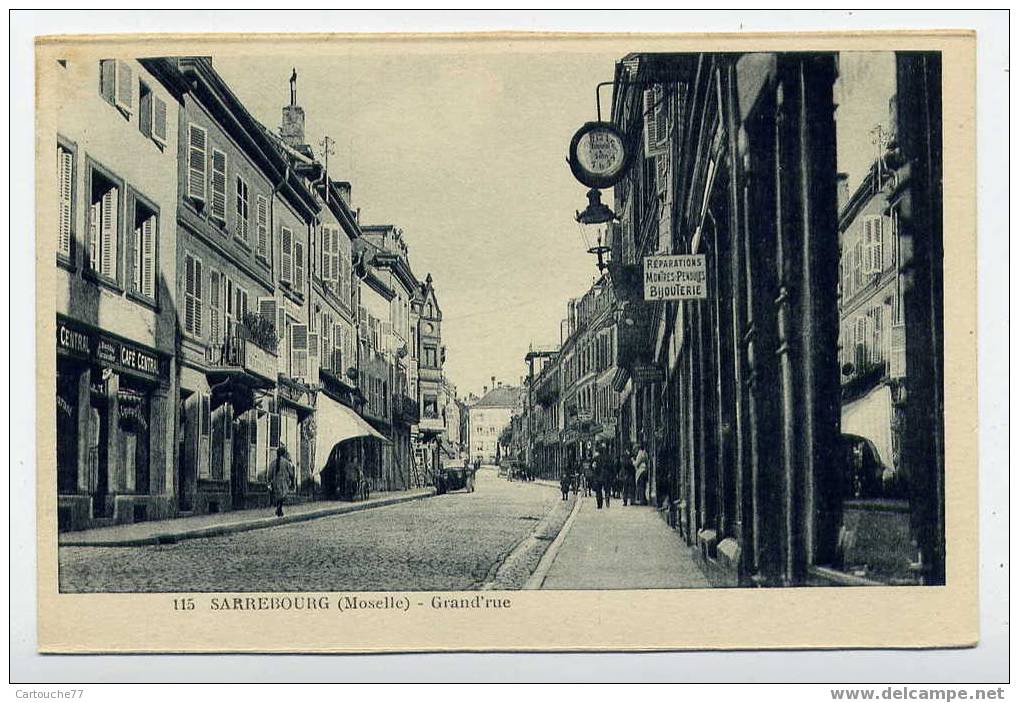 J7 - SARREBOURG - Grand'rue - Sarrebourg