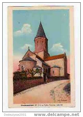 Decb  8710052   Chateauponsac   L'église En Couleur Coté Est - Chateauponsac
