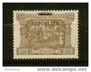 PORTUGAL Nº 192 ** Gomme Non Originale - Ungebraucht