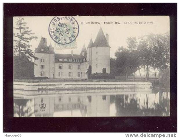 009055 Thaumiers Le Château Façade Nord édit.auxenfans N°537 Belle Carte - Thaumiers