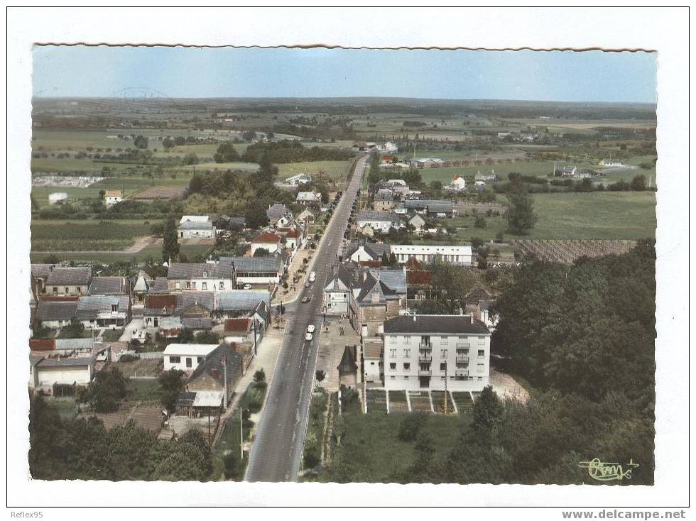 NEUILLE-PONT-PIERRE - Route Du Mans - Gendarmerie - Vue Aérienne - Neuillé-Pont-Pierre