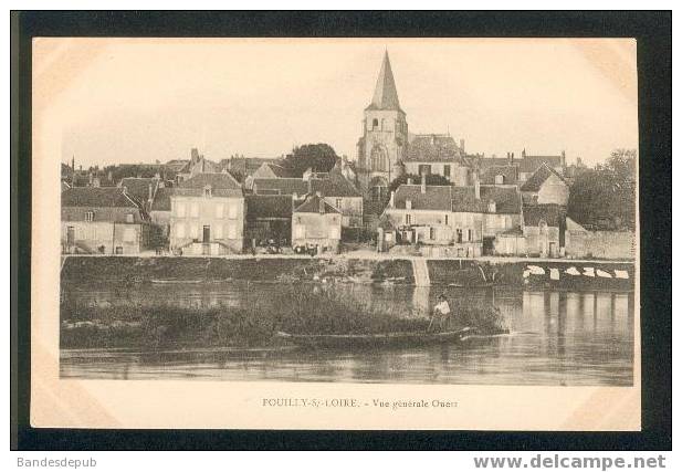 Pouilly Sur Loire - Vue Générale Ouest (Dos Précurseur) - Pouilly Sur Loire