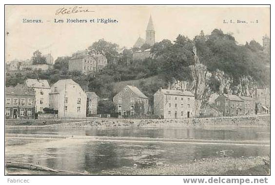 Esneux - Les Rochers Et L'Eglise - Esneux