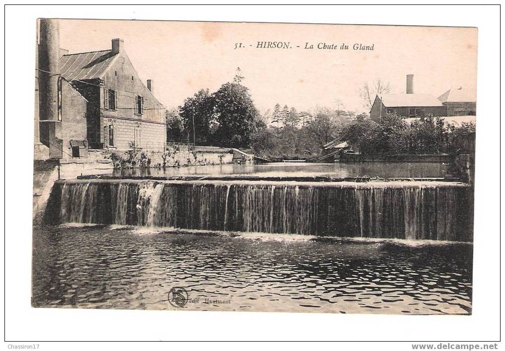 02 - HIRSON - La Chute Du Gland - Hirson