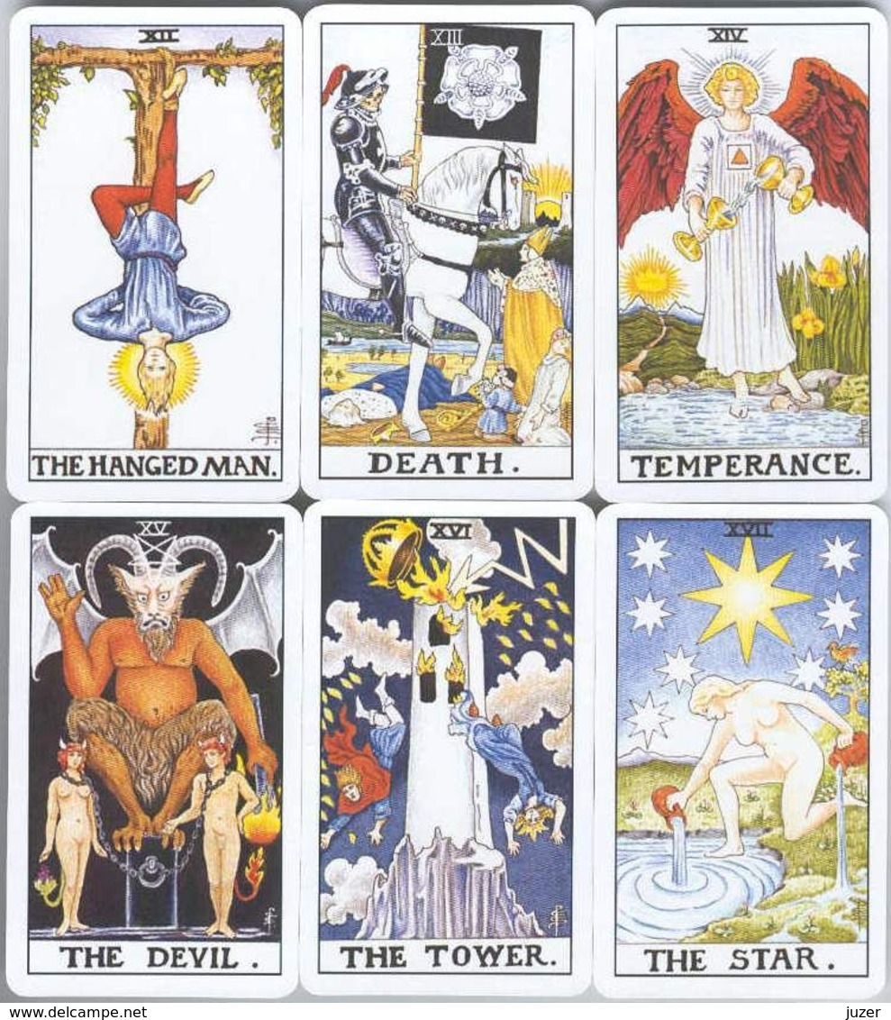 Russian UNIVERSAL WAITE TAROT Cards (78) - Playing Cards (classic)