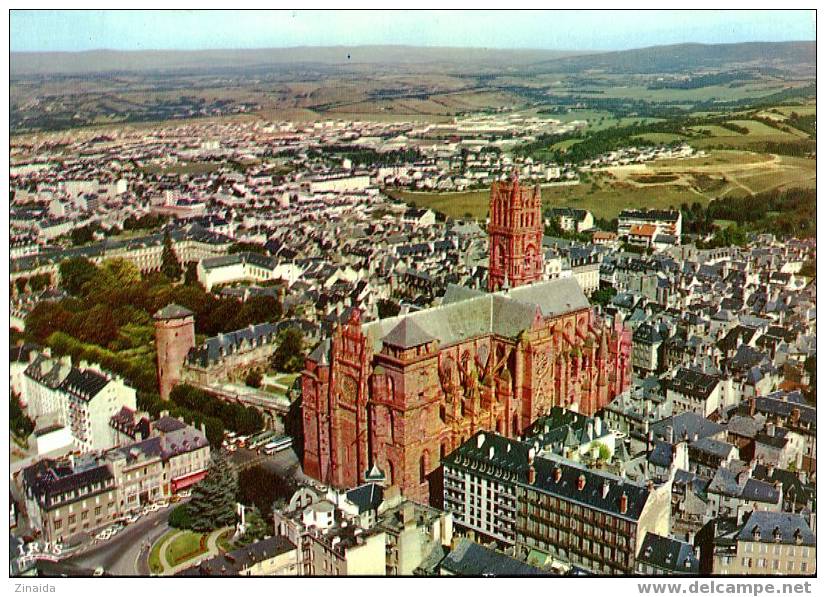 CARTE POSTALE DE RODEZ - VUE DU CIEL - Rodez