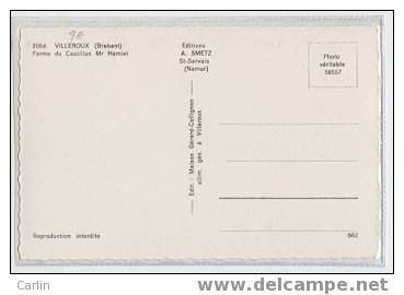 Chastre  Villeroux  Blanmont    Ferme Du Castillon - Chastre