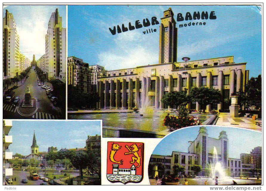 Carte Postale  Villeurbanne  Ville Moderne - Villeurbanne