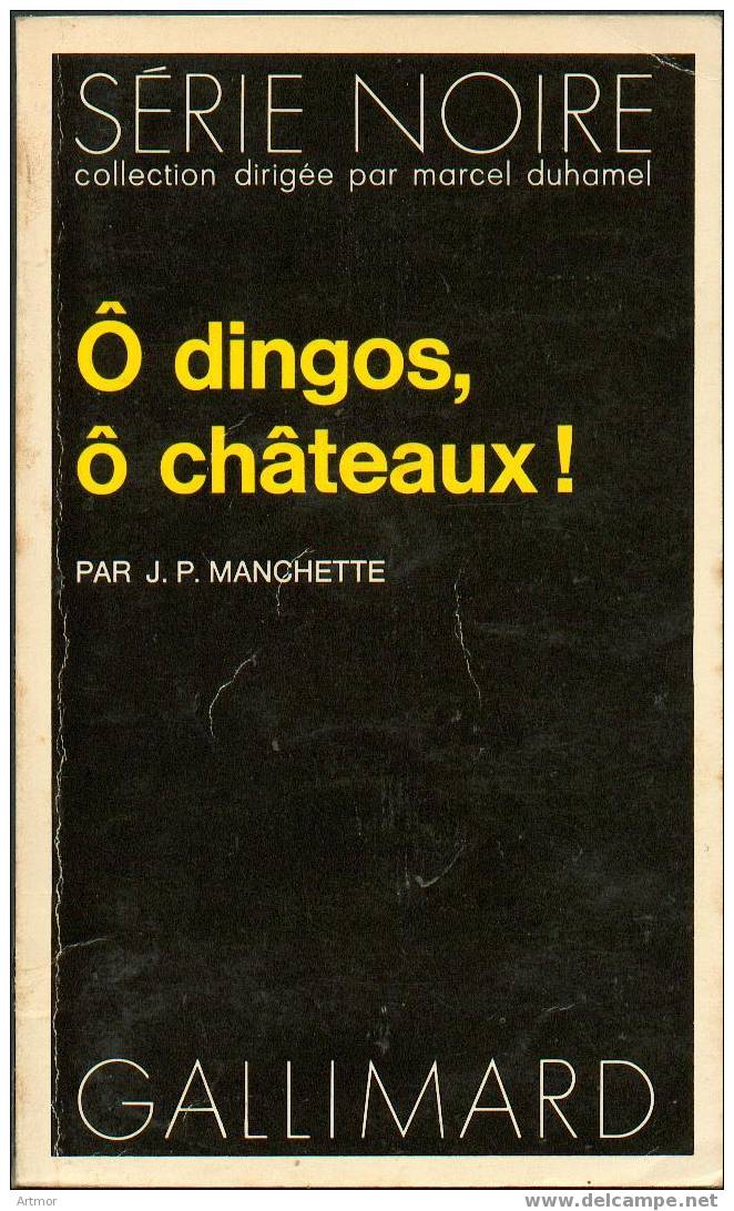 SERIE NOIRE  N° 1489 - EO 1972 - J.P  MANCHETTE - Ô DINGOS Ô CHÂTEAUX ! - Série Noire