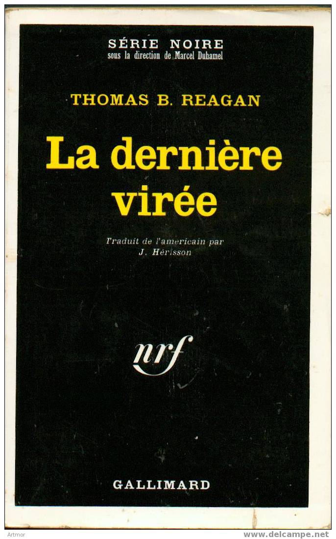 N° 1410 - EO 1971 - T.B  REAGAN  - LA DERNIERE VIREE - Série Noire