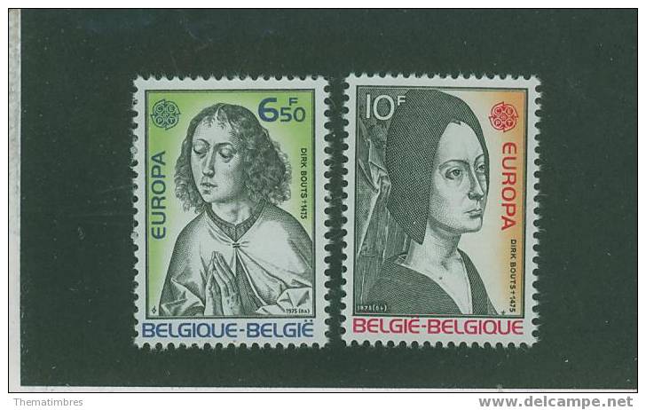 CC0035 Europa Saint Jean La Veuve 1757 à 1758 Belgique 1975 Neuf ** - 1975