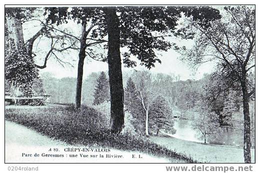 Crépy En Valois - Parc Des Geresmes - Une Vue De La Rivière - Crepy En Valois