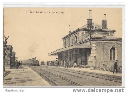 DEP 78 GARE DE SAINT CYR L'ECOLE - St. Cyr L'Ecole