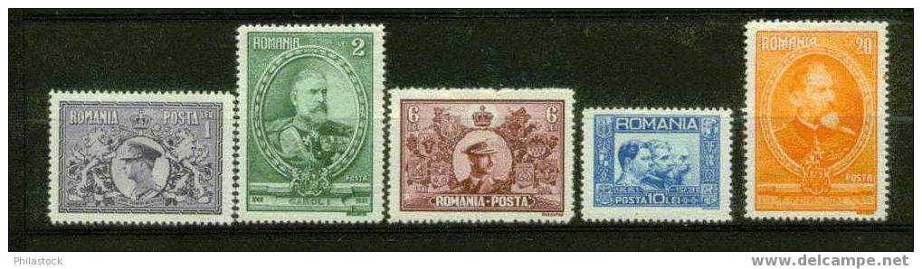 ROUMANIE Nº 406 A 410 ** - Unused Stamps