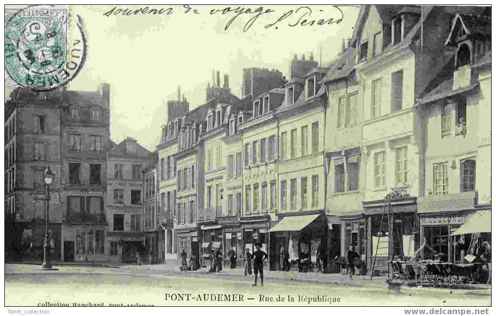 PONT-AUDEMER - Rue De La République - Pont Audemer