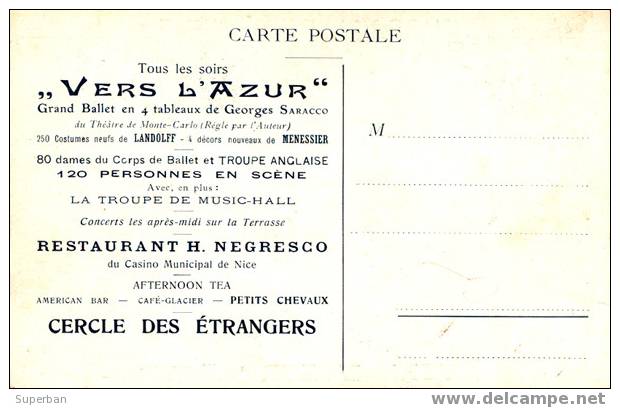 KURSAAL De GENÈVE - VERS L'AZUR / 120 PERSONNES EN SCÈNE... (y-561) - Autres & Non Classés