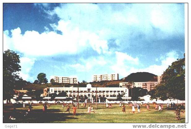 Noumea - Jeux De Cricket Sur La Plage - Native People Playing Cricket - Neukaledonien